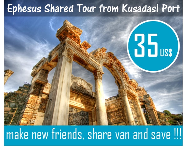 Ephesus Shared Tour from Kusadasi Port