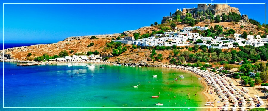 Rhodes Port Tours (Shore Excursions) : Private Tour to Lindos Town, Acropolis of Lindos, Street of the Knights, Palace of Grand Master