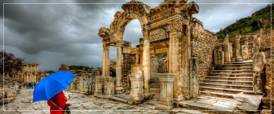 Izmir Port Tours (Shore Excursions) : Private Tour to Ephesus Ancient City, House of Virgin Mary, Temple of Artemis