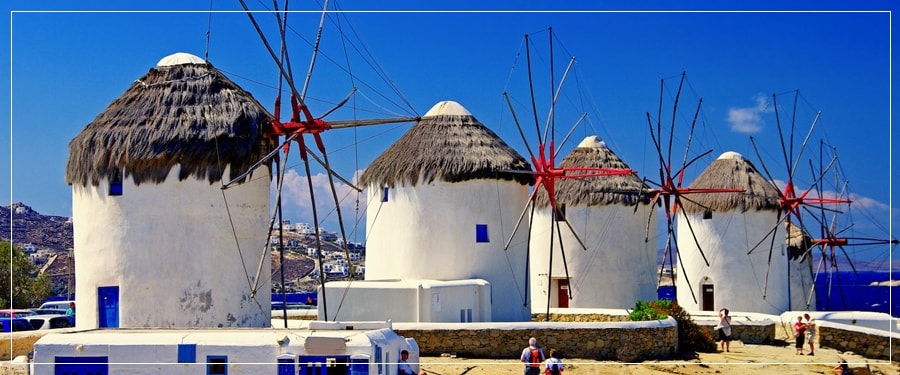 Mykonos Port Tours (Shore Excursions) : Private Tour to Temple of Apollo, Houses of Cleopatra - Dolphin - Mask - Dionyssos, Avenue of Lions, Sacred Lake, Sacred Way, Paraportiani, Folklore Museum